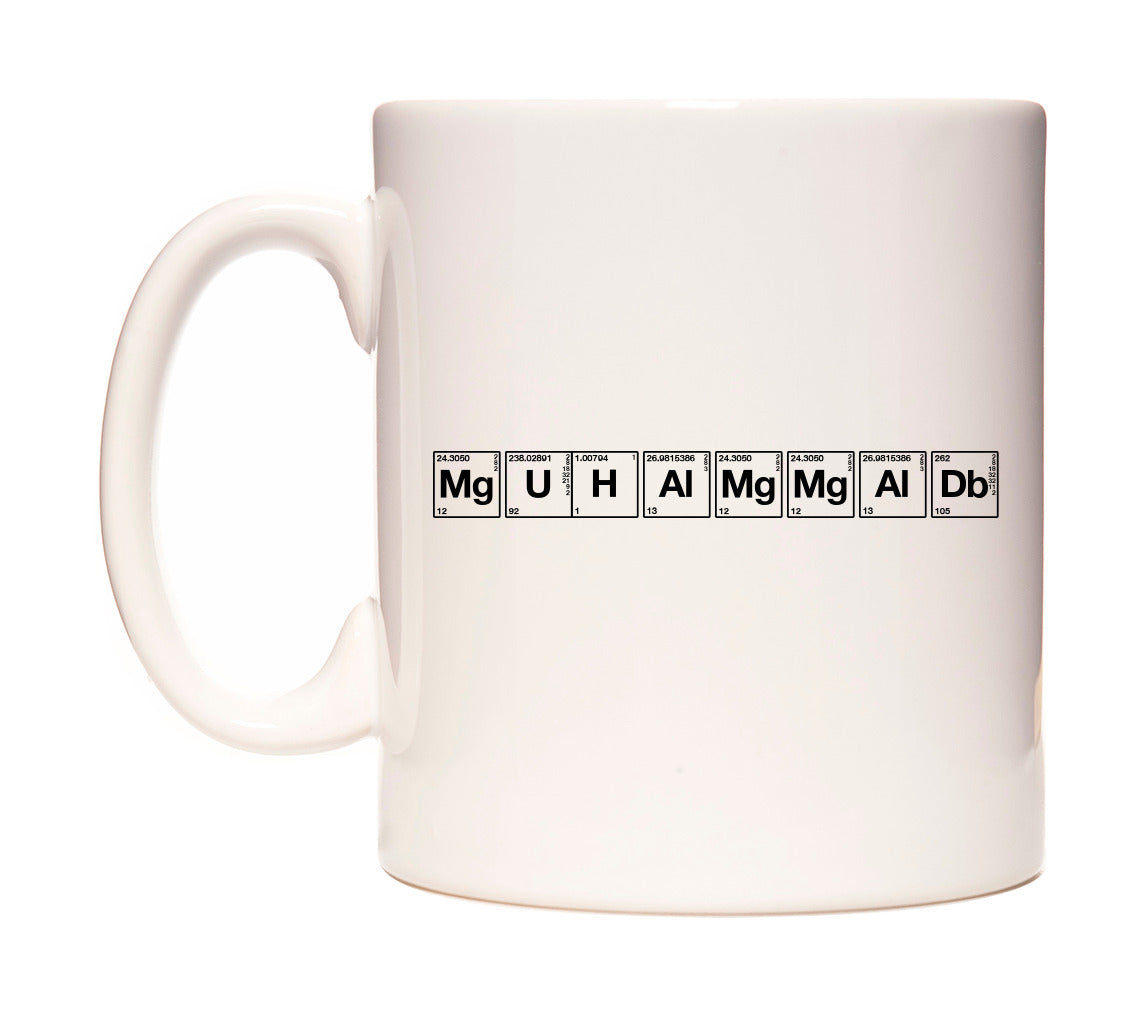 Muhammad - Chemistry Themed Mug