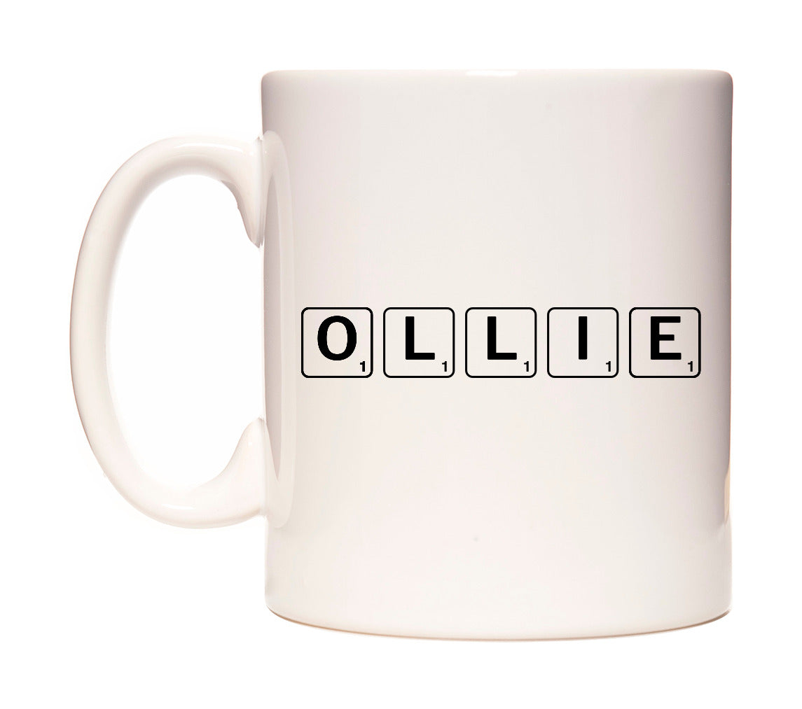 Ollie - Scrabble Themed Mug
