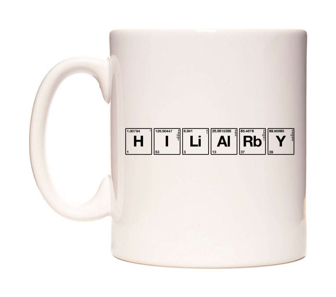 Hilary - Chemistry Themed Mug