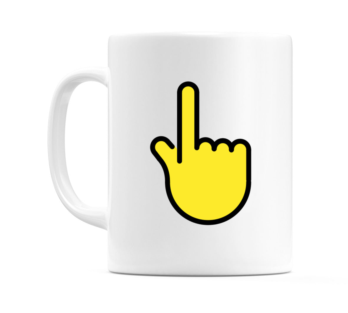 Backhand Index Pointing Up Emoji Mug