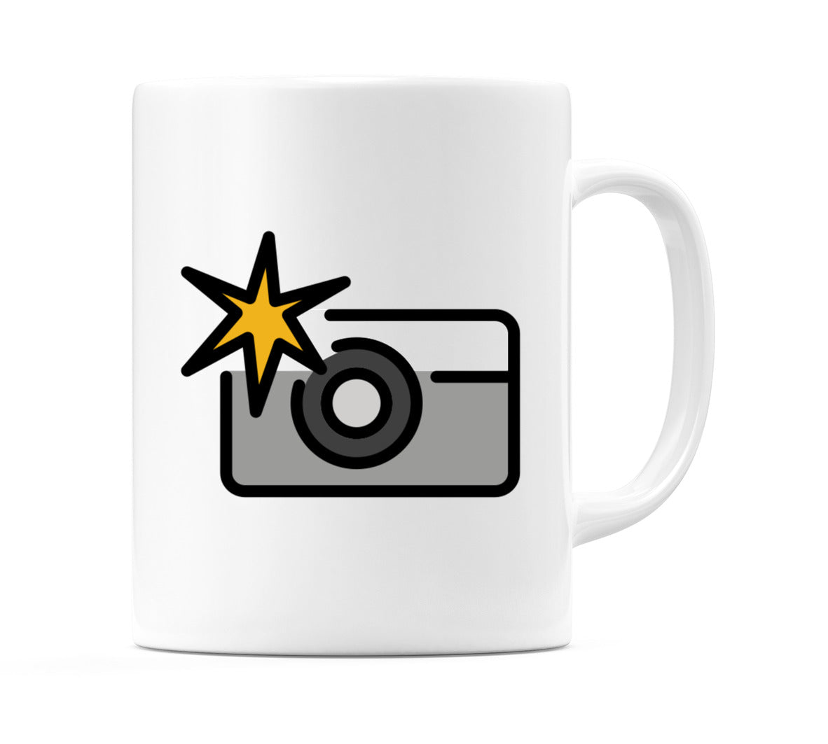 Camera With Flash Emoji Mug