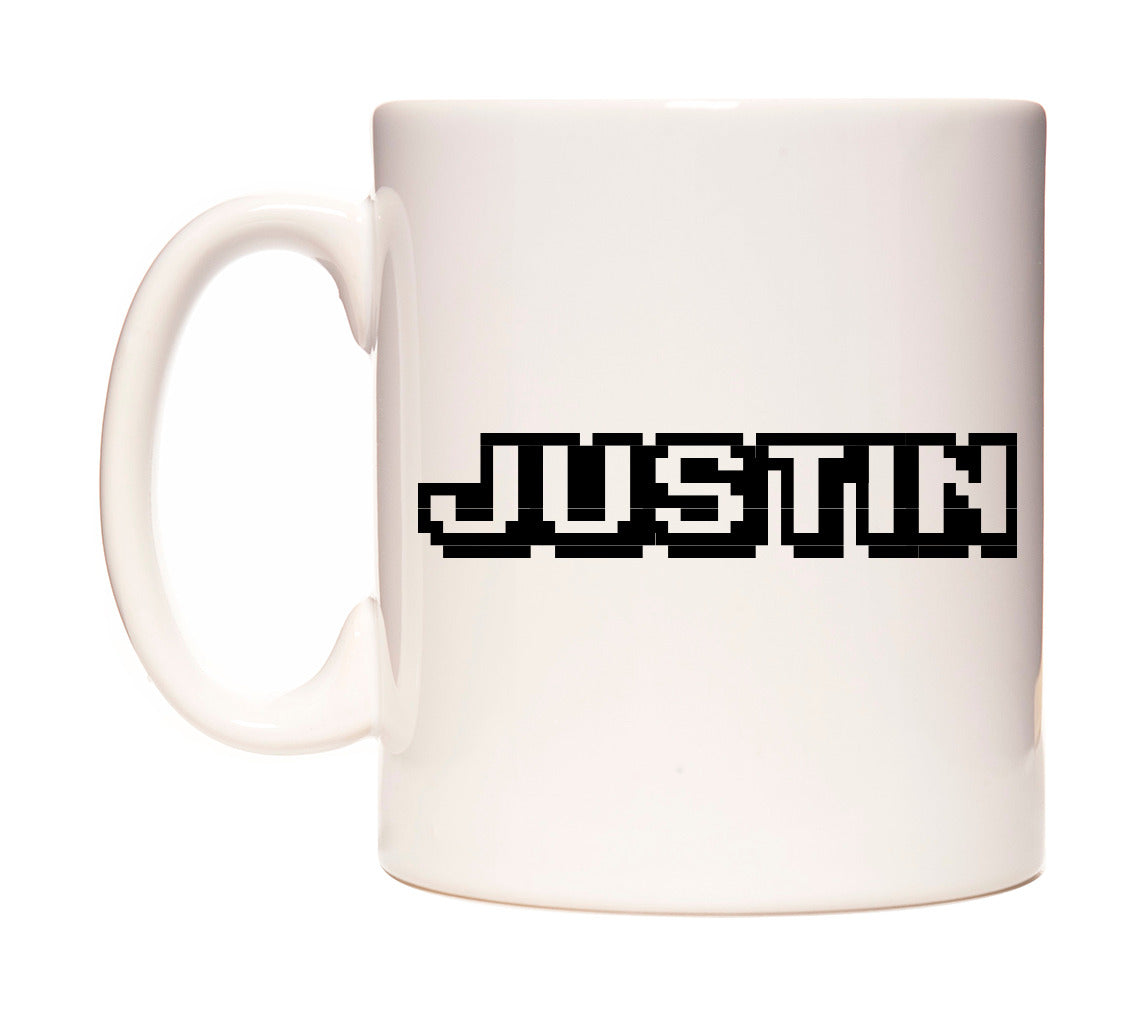 Justin - Arcade Themed Mug