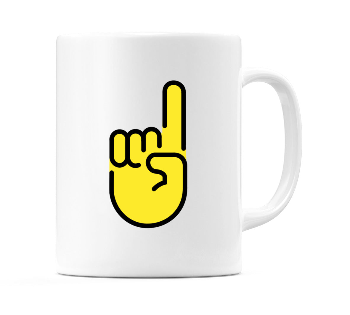 Index Pointing Up Emoji Mug