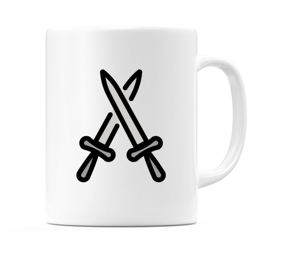Crossed Swords Emoji Mug