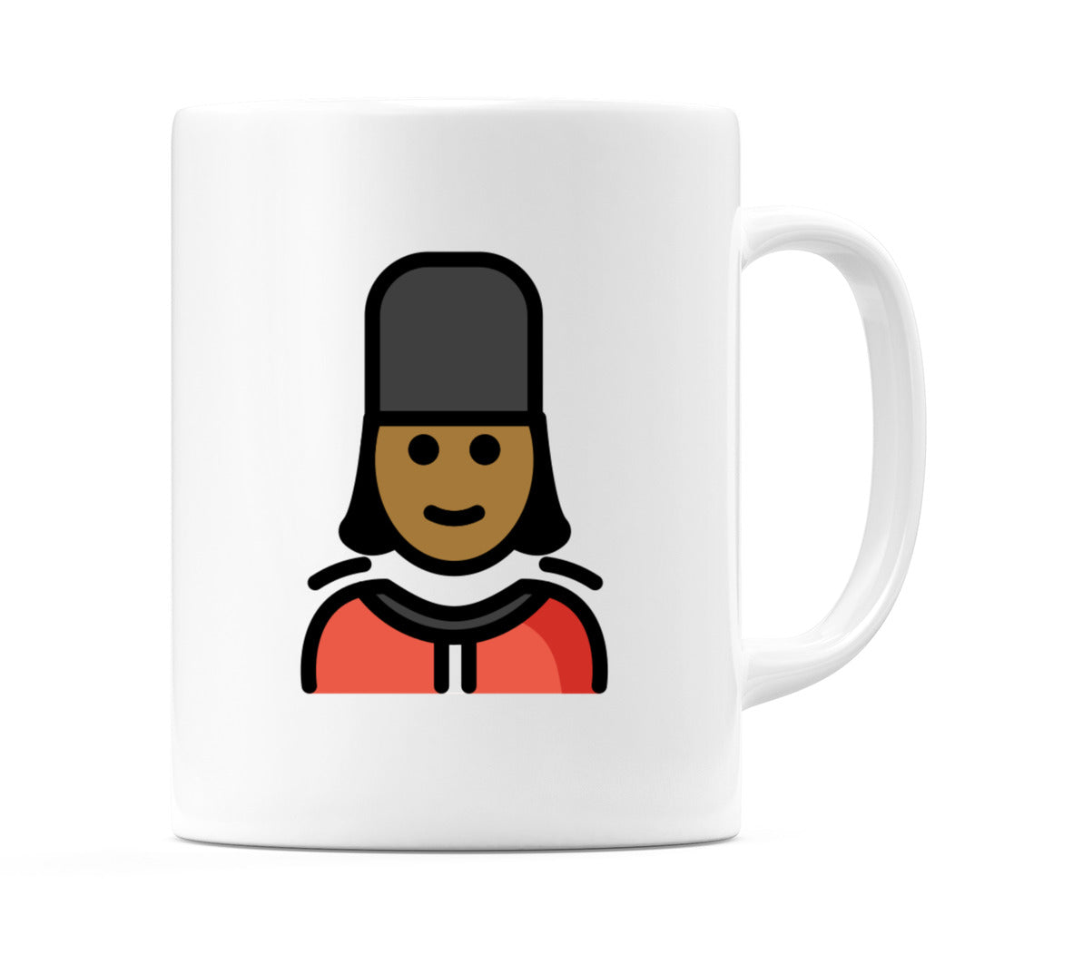 Female Guard: Medium-Dark Skin Tone Emoji Mug