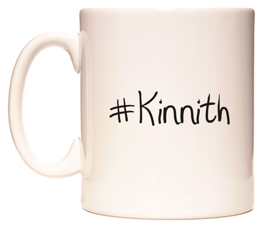 This mug features #Kinnith