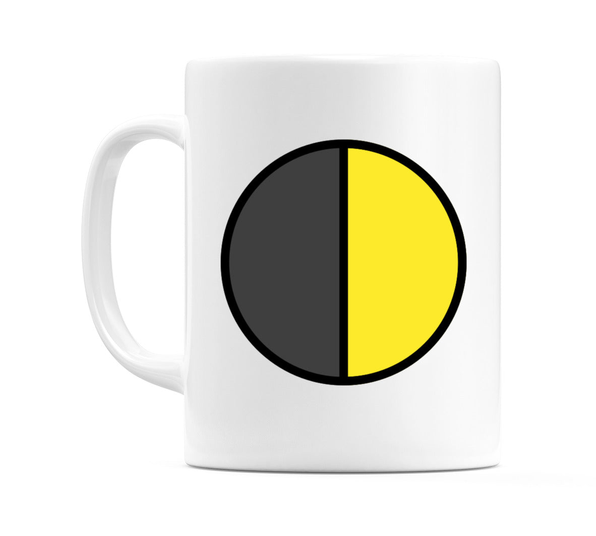 First Quarter Moon Emoji Mug