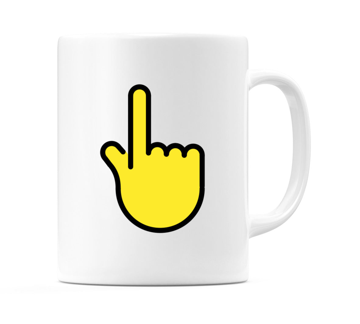 Backhand Index Pointing Up Emoji Mug