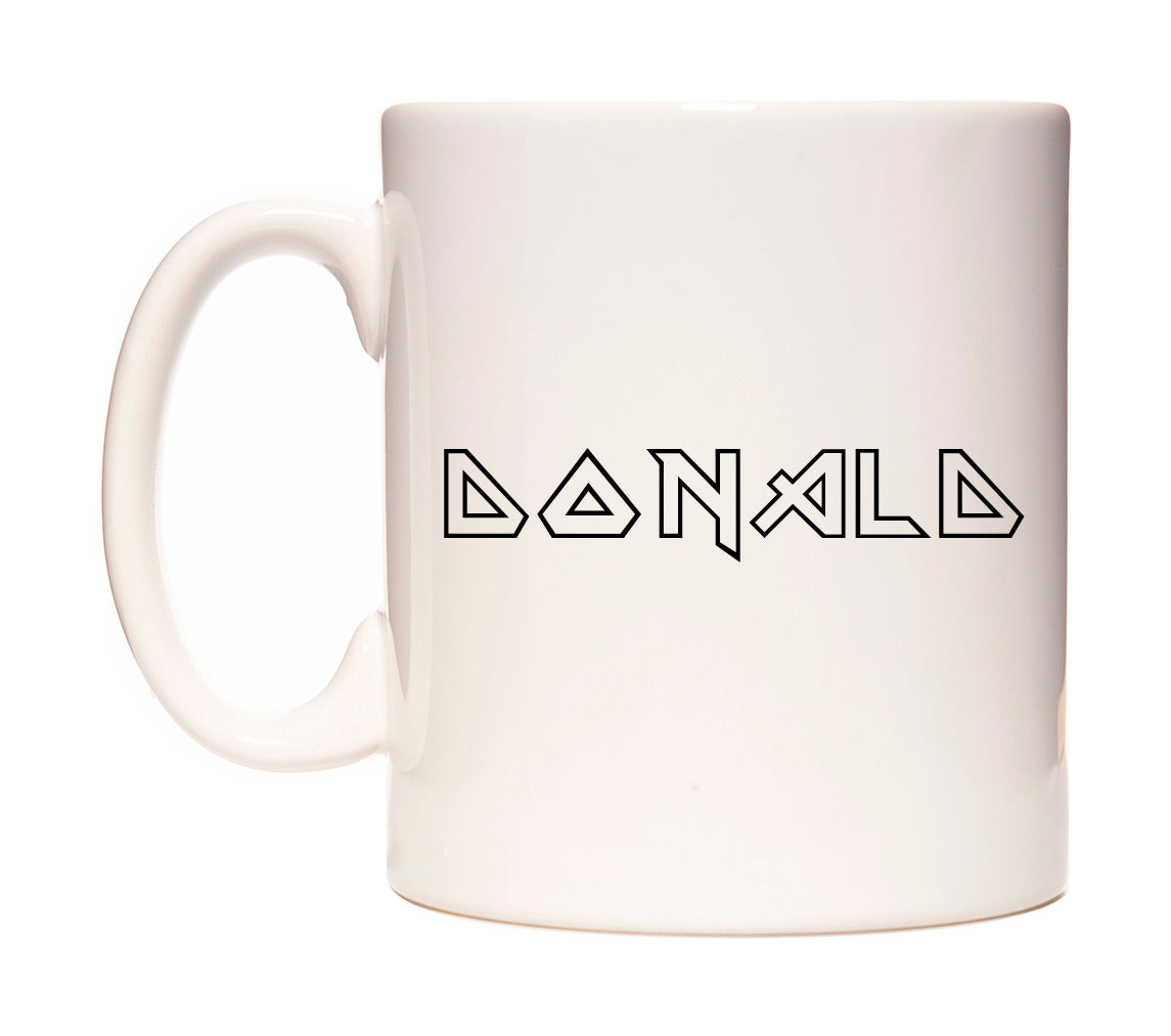 Donald - Iron Maiden Themed Mug