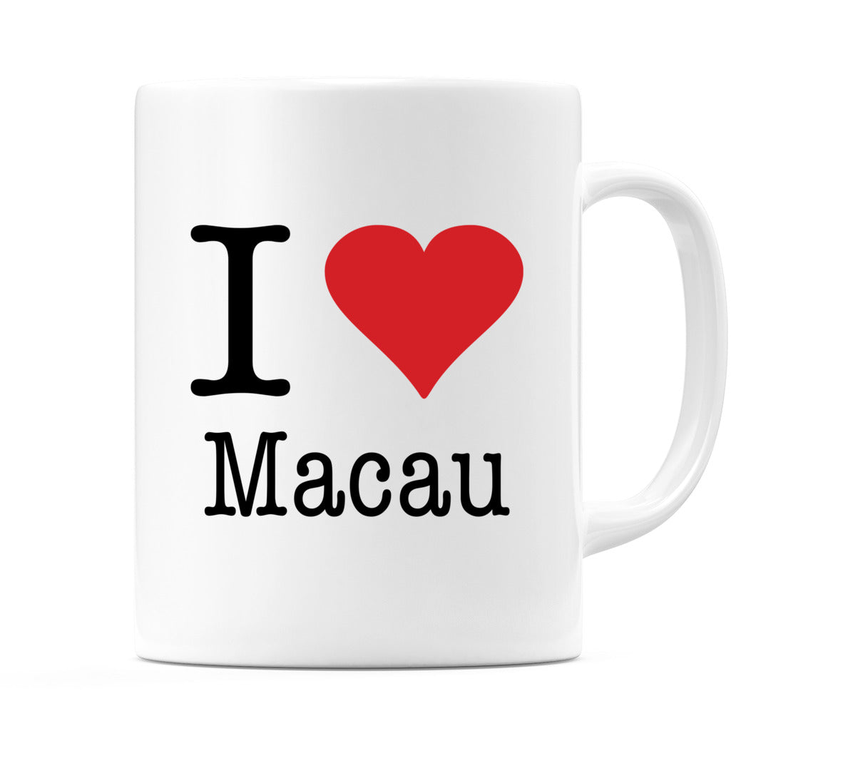 I Love Macau Mug
