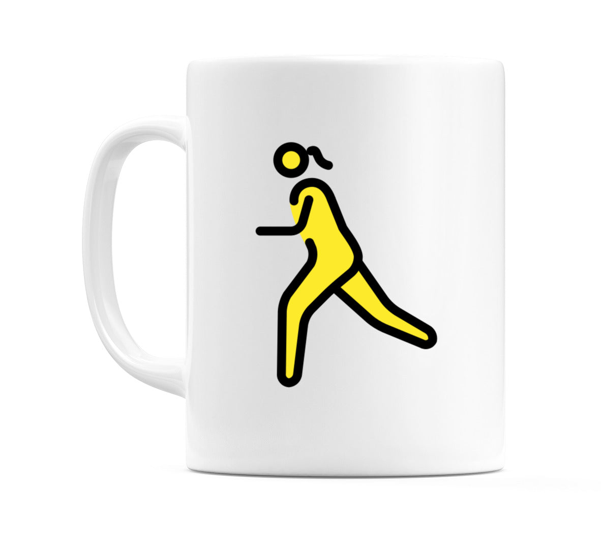 Female Running Emoji Mug