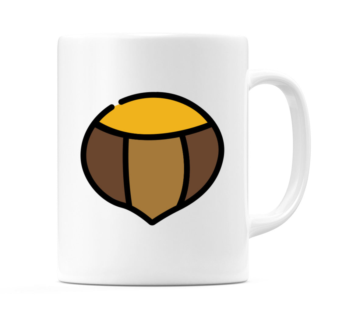 Chestnut Emoji Mug