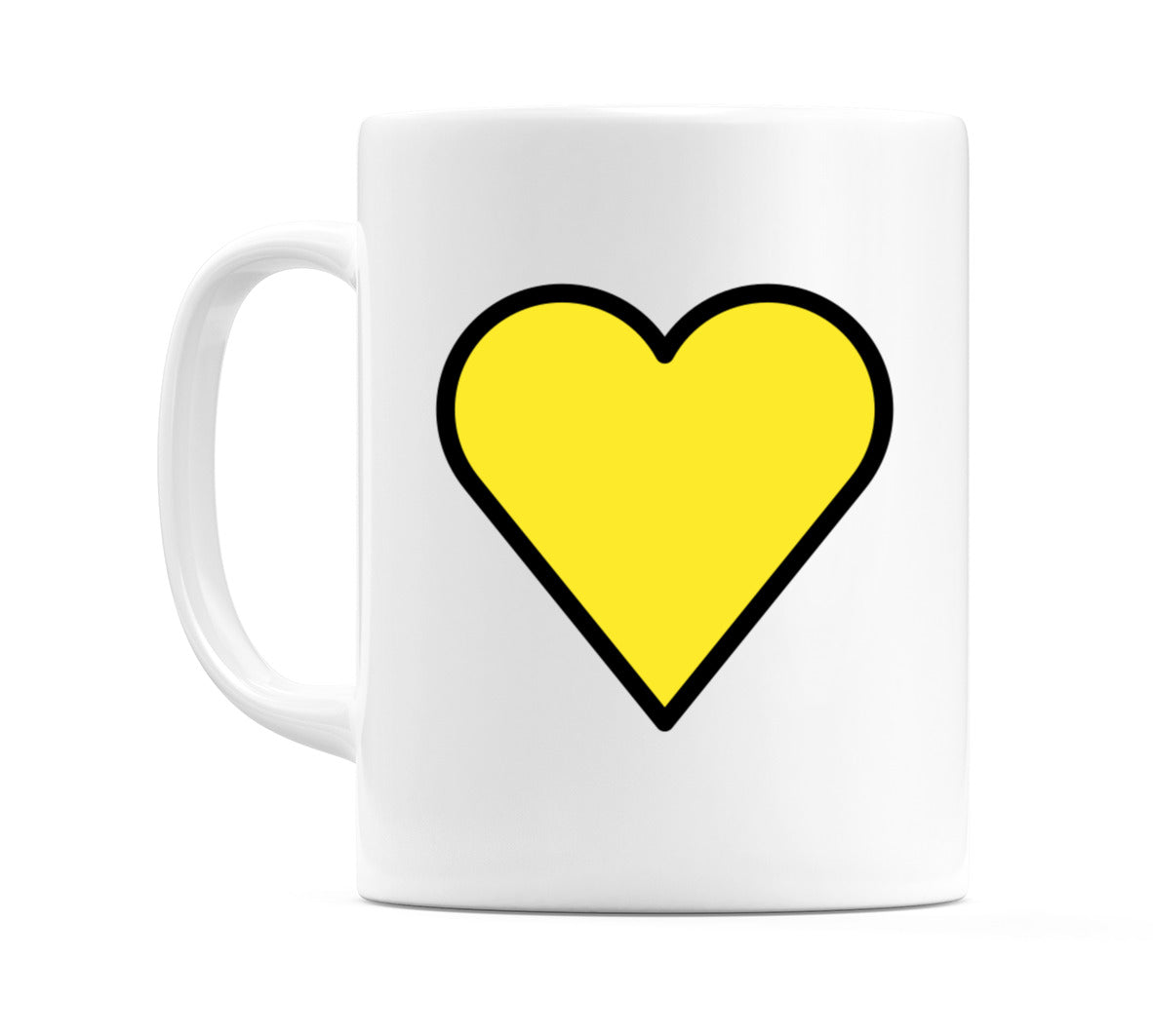 Yellow Heart Emoji Mug