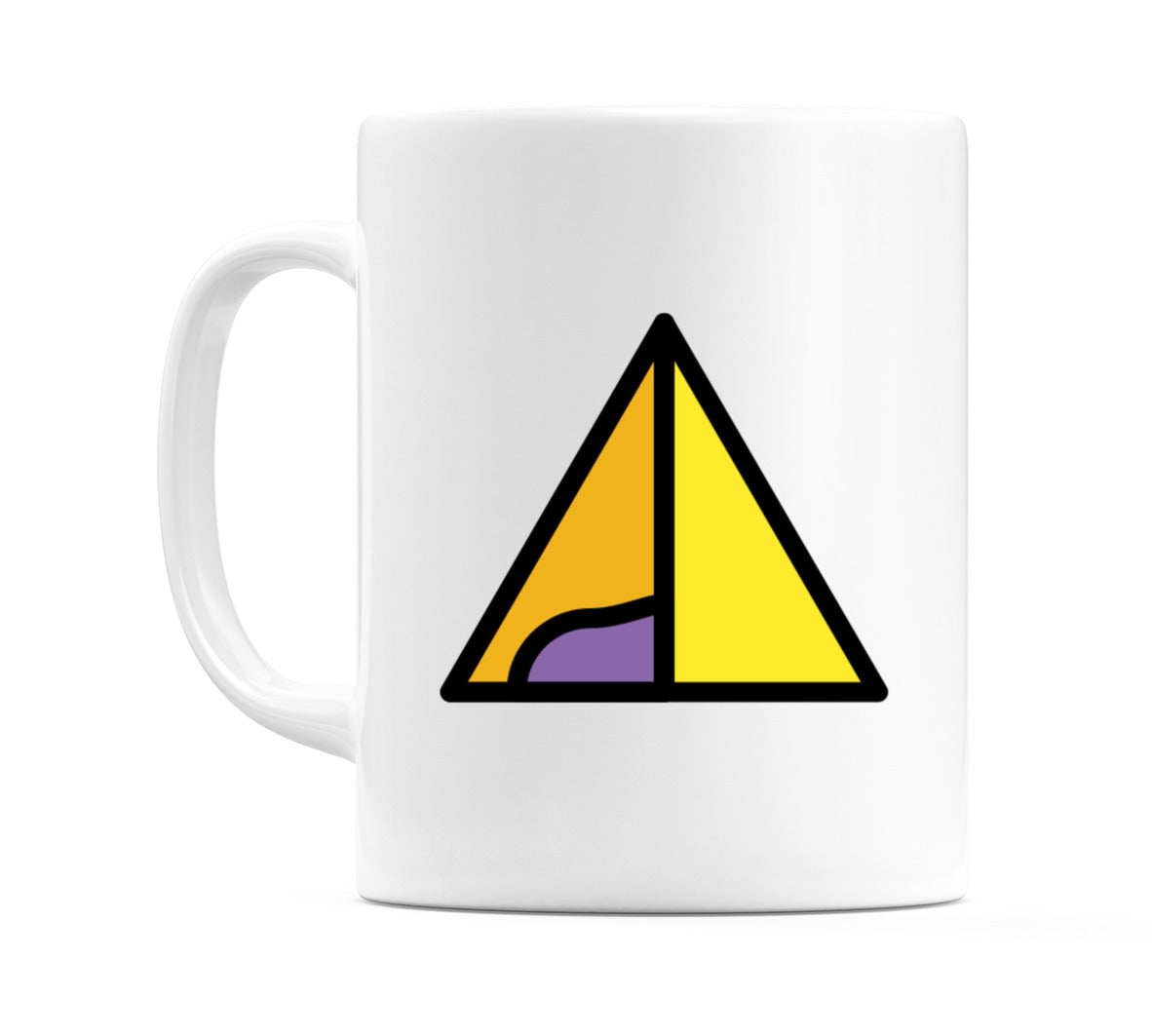 Tent Emoji Mug