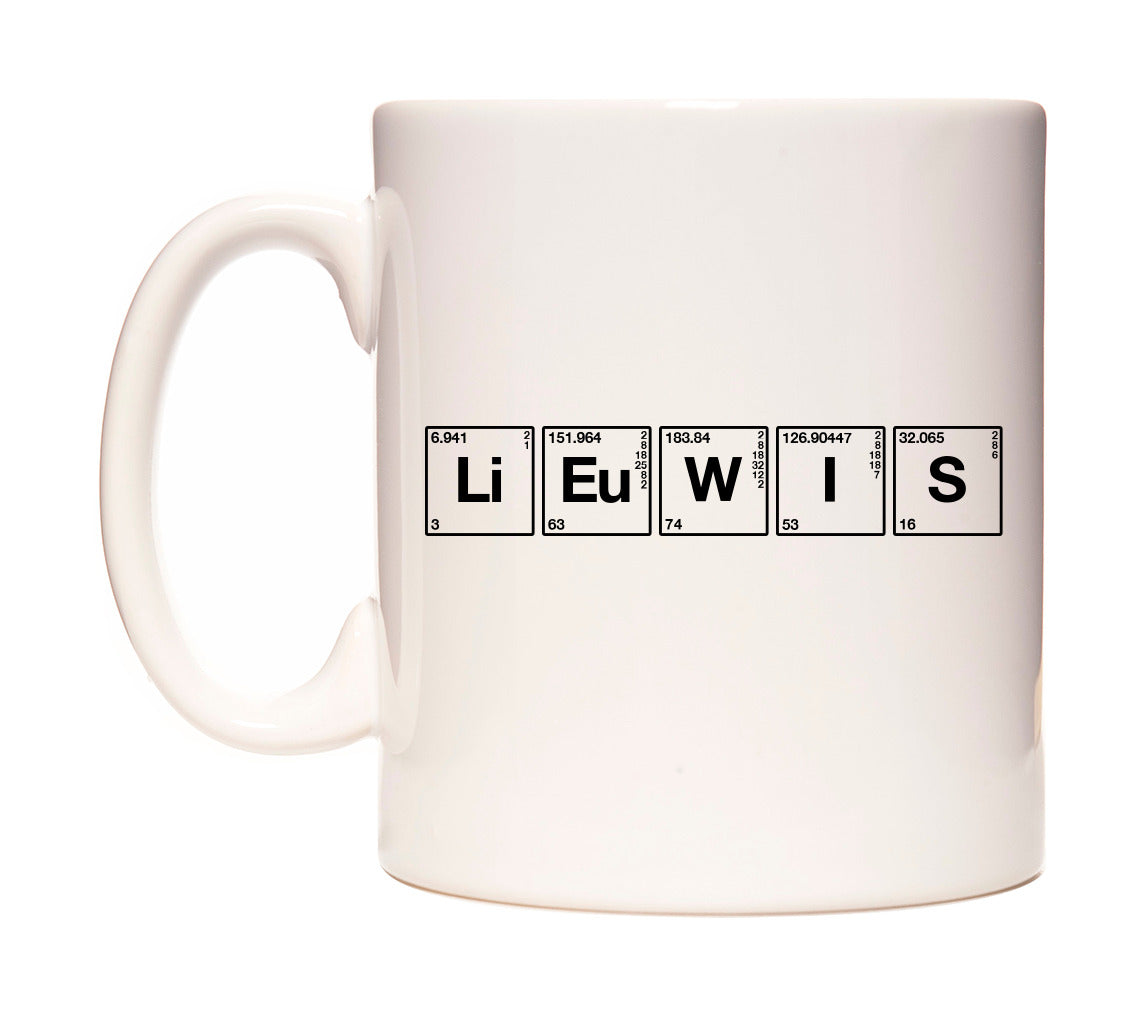 Lewis - Chemistry Themed Mug
