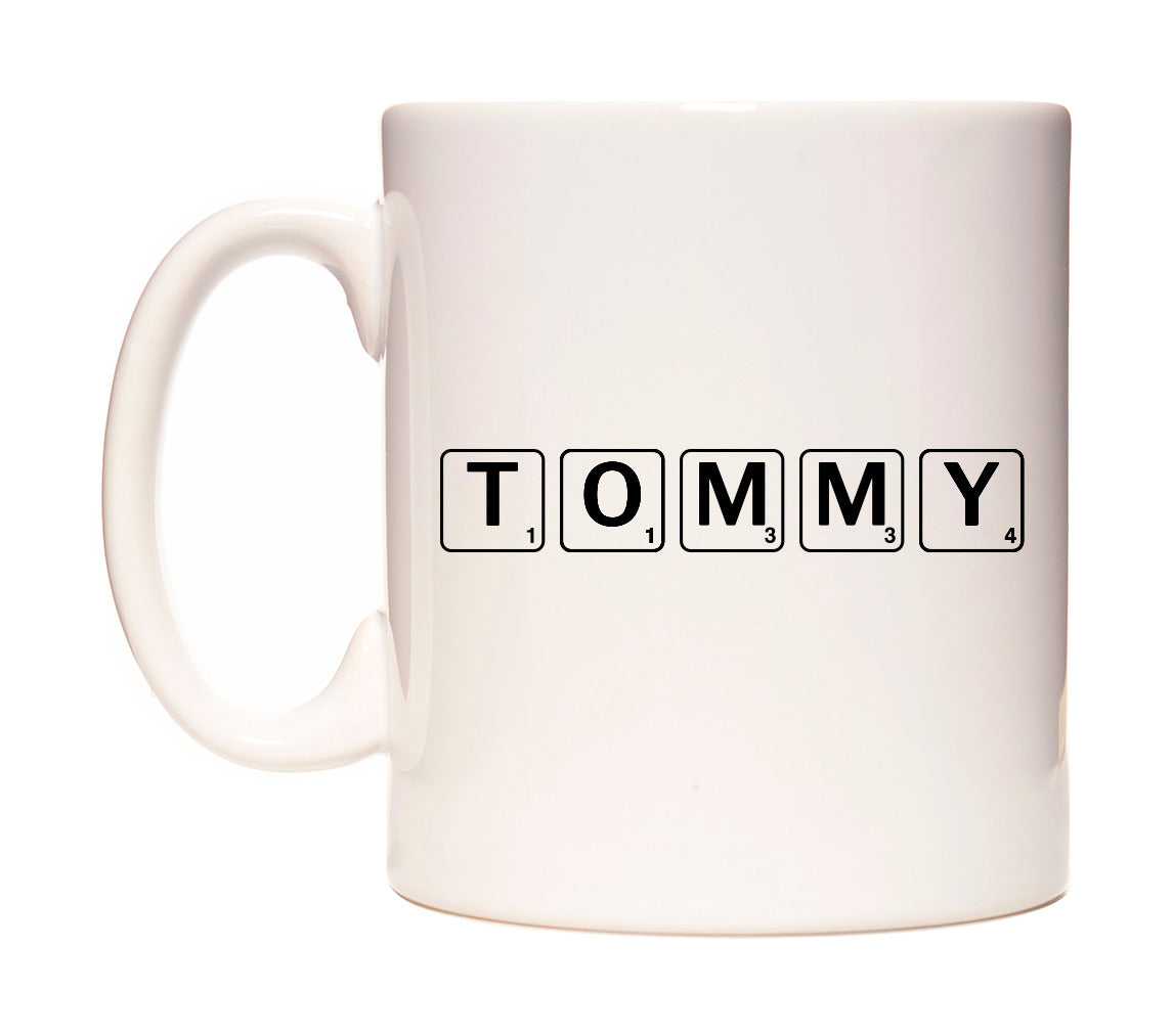 Tommy - Scrabble Themed Mug