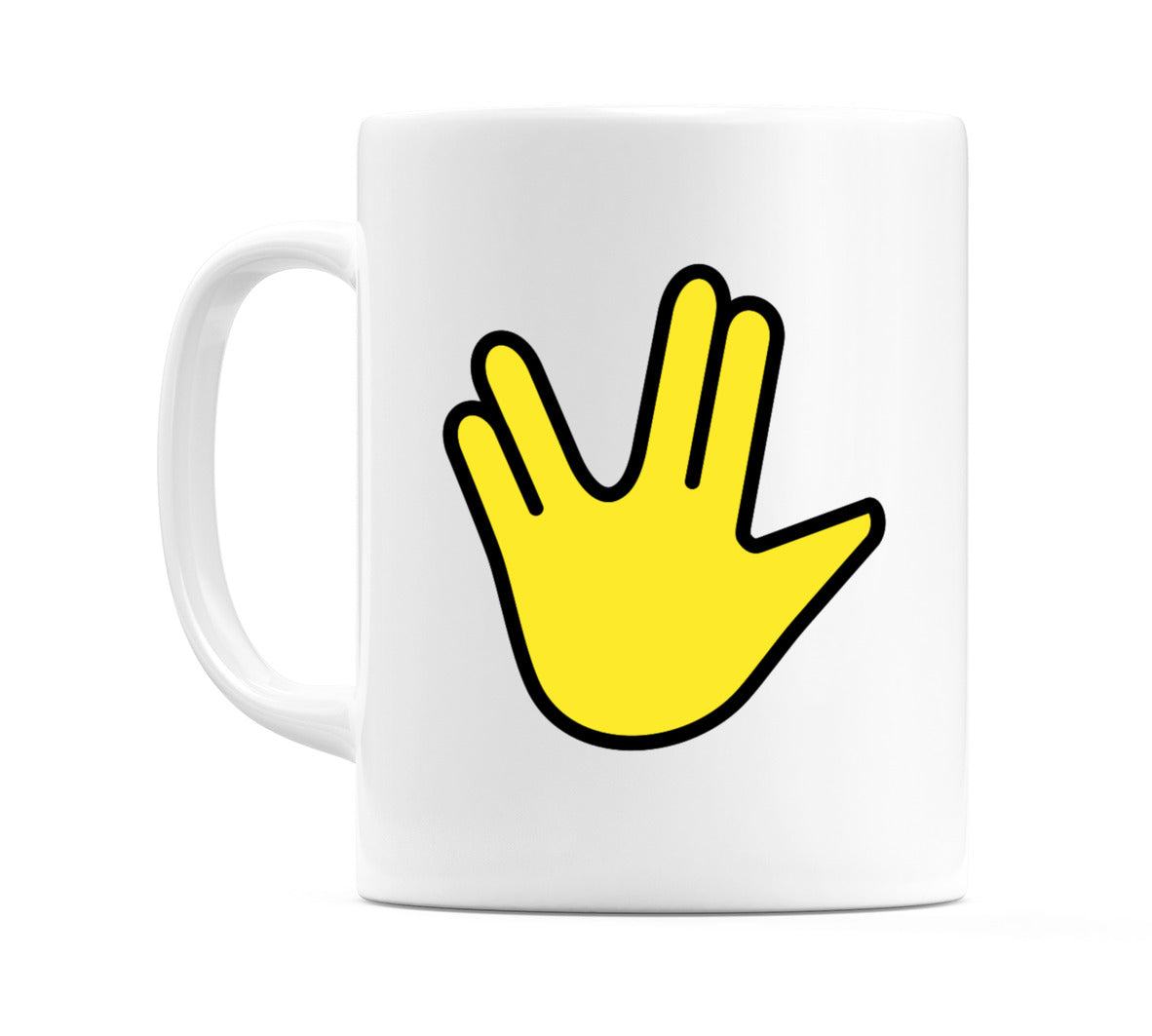 Vulcan Salute Emoji Mug