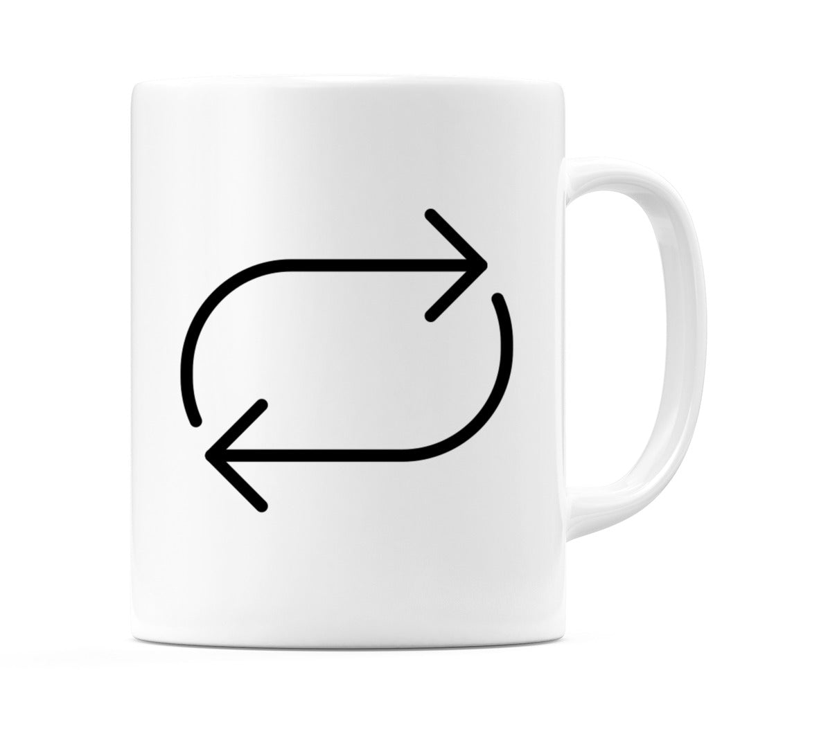 Repeat Button Emoji Mug