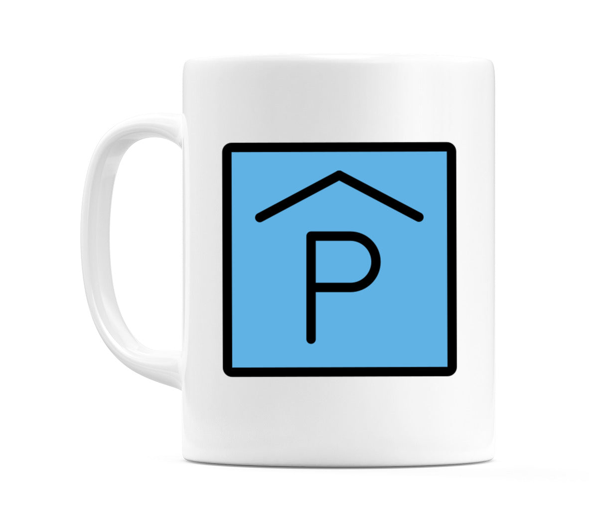Parking Garage Emoji Mug