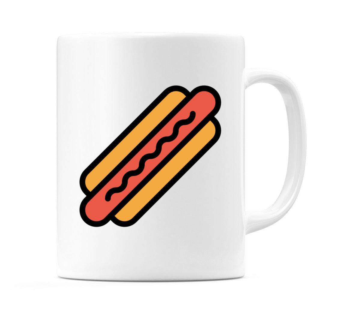 Hot Dog Emoji Mug