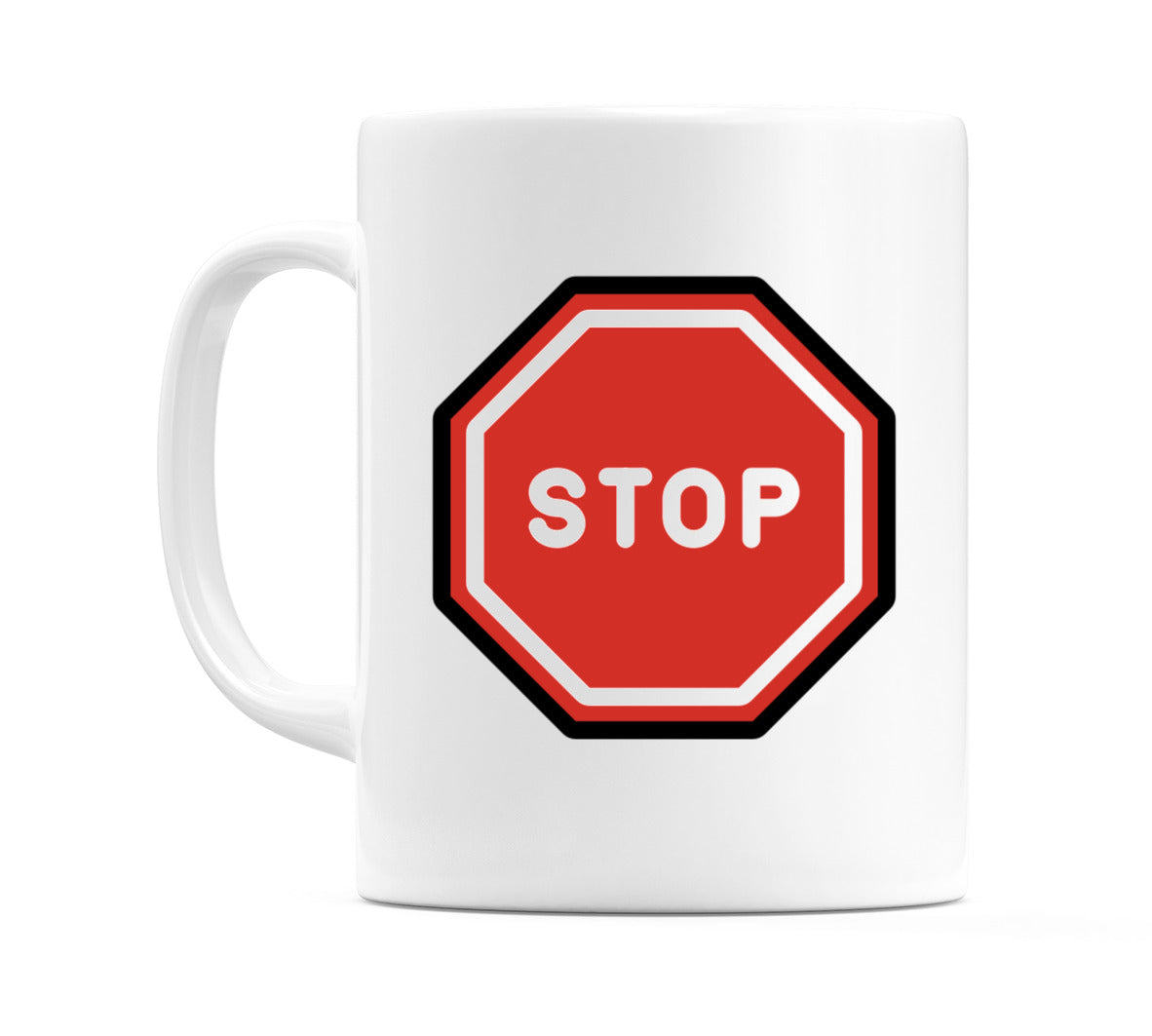Stop Sign Emoji Mug