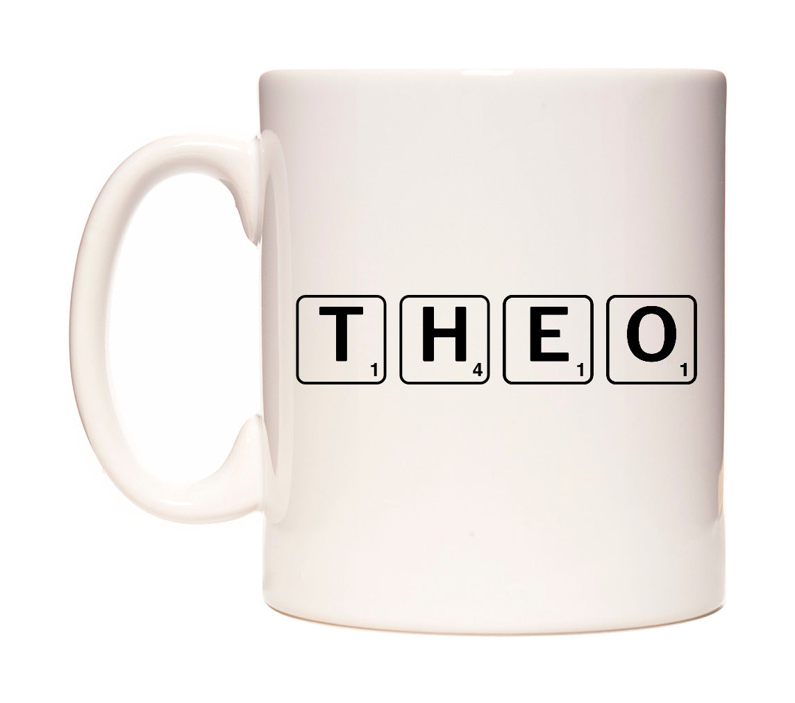 Theo - Scrabble Themed Mug