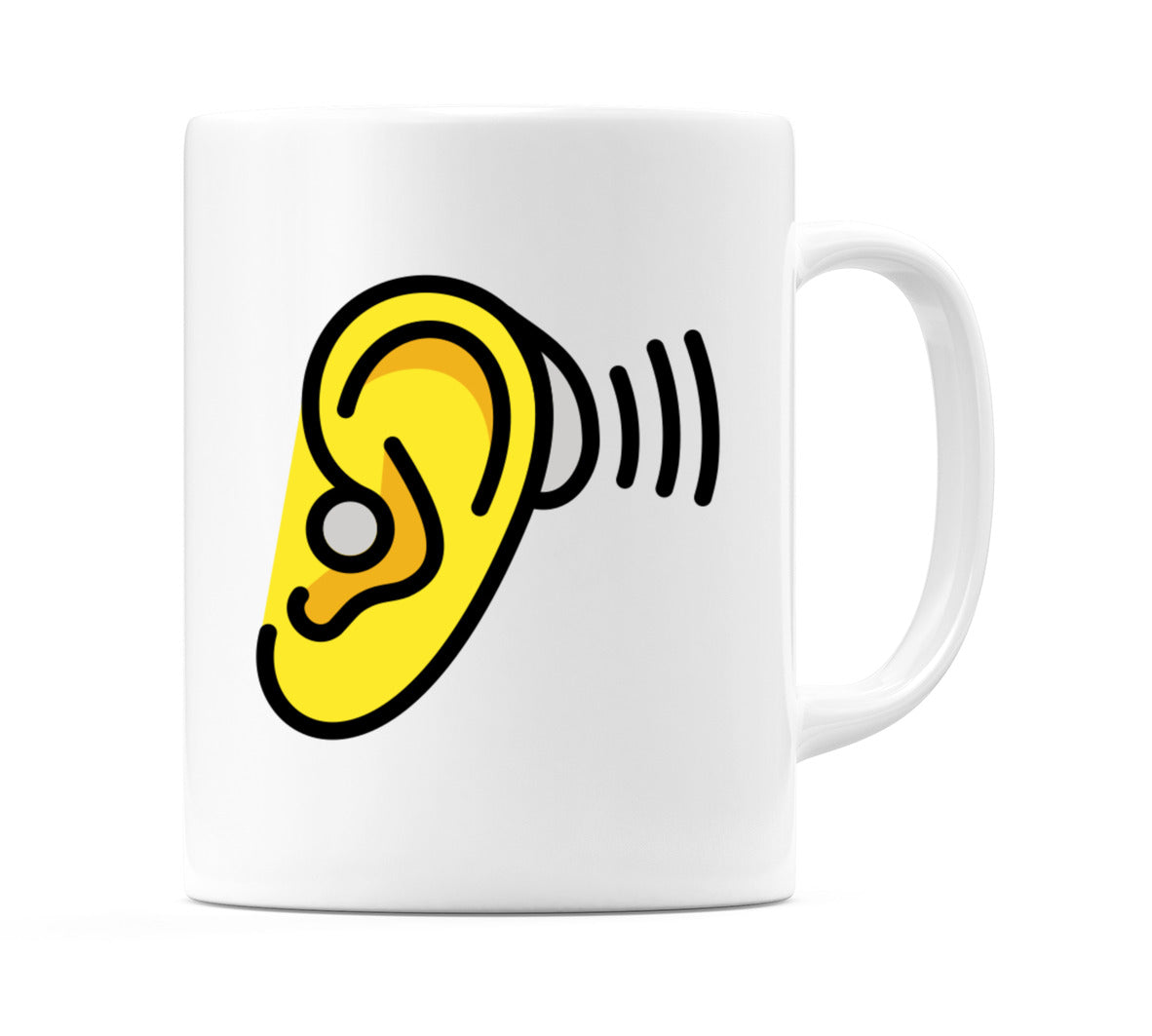 Ear With Hearing Aid Emoji Mug