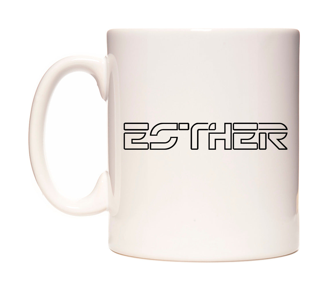 Esther - Tron Themed Mug