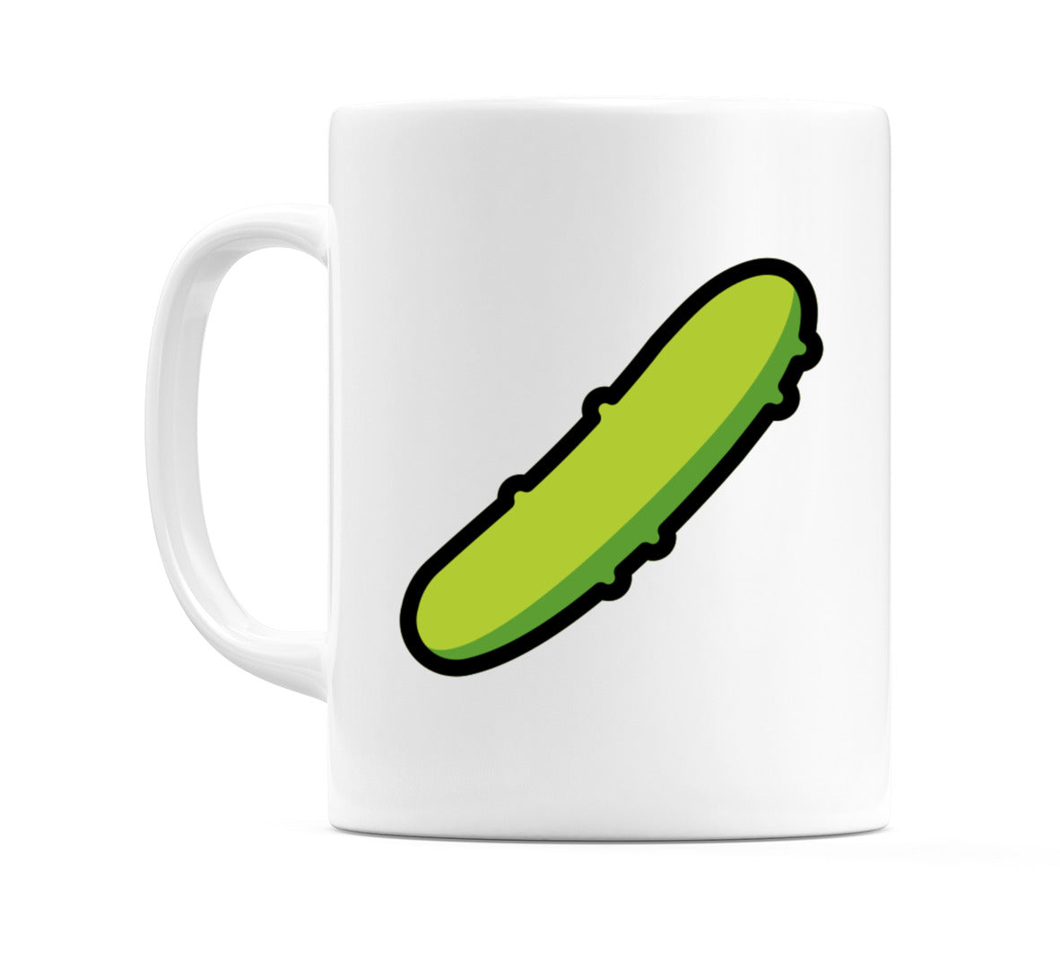 Cucumber Emoji Mug