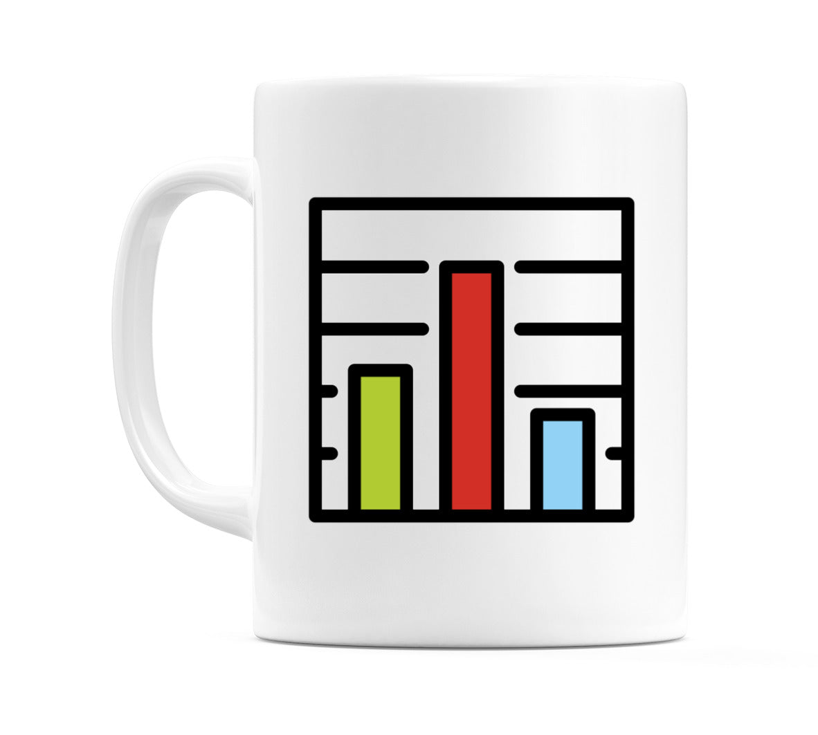 Bar Chart Emoji Mug