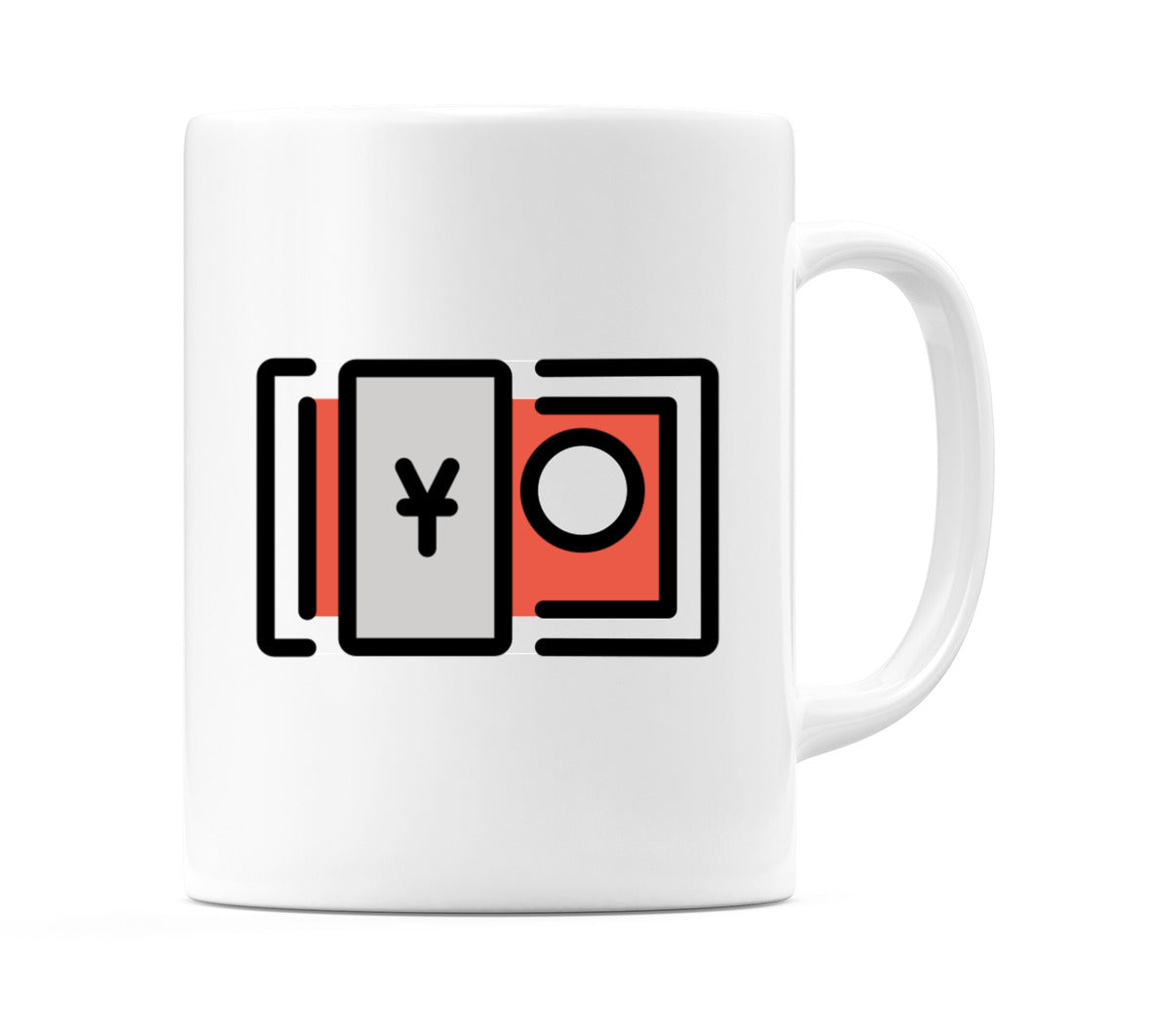 Yen Banknote Emoji Mug