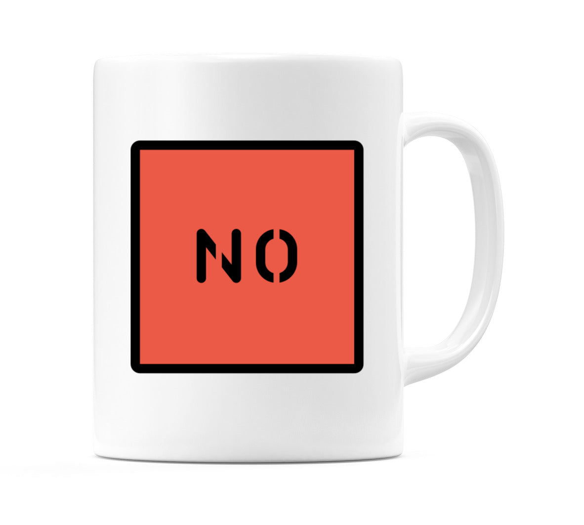 No Stencil Emoji Mug