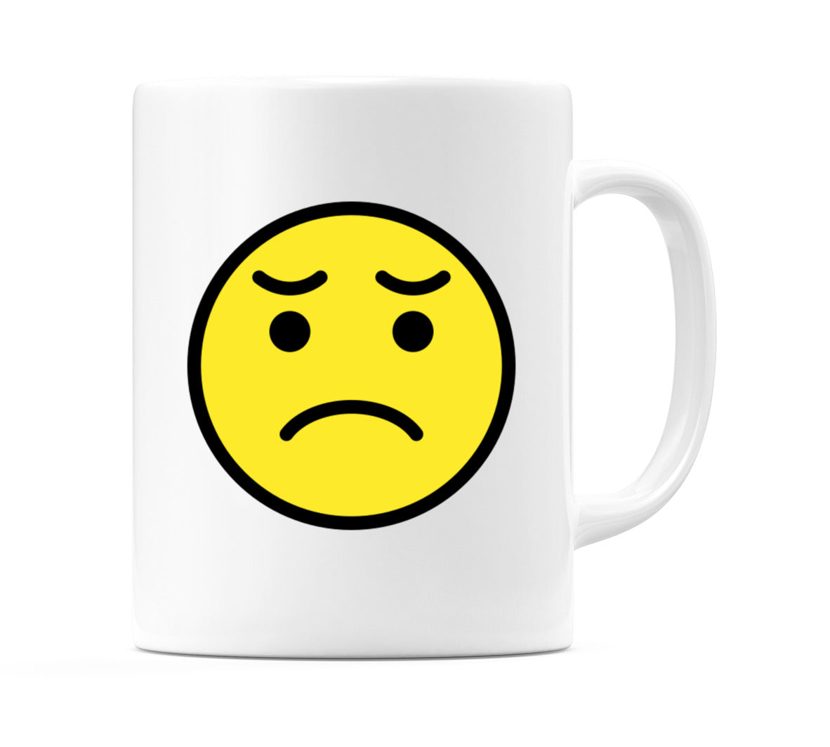 Disappointed Face Emoji Mug