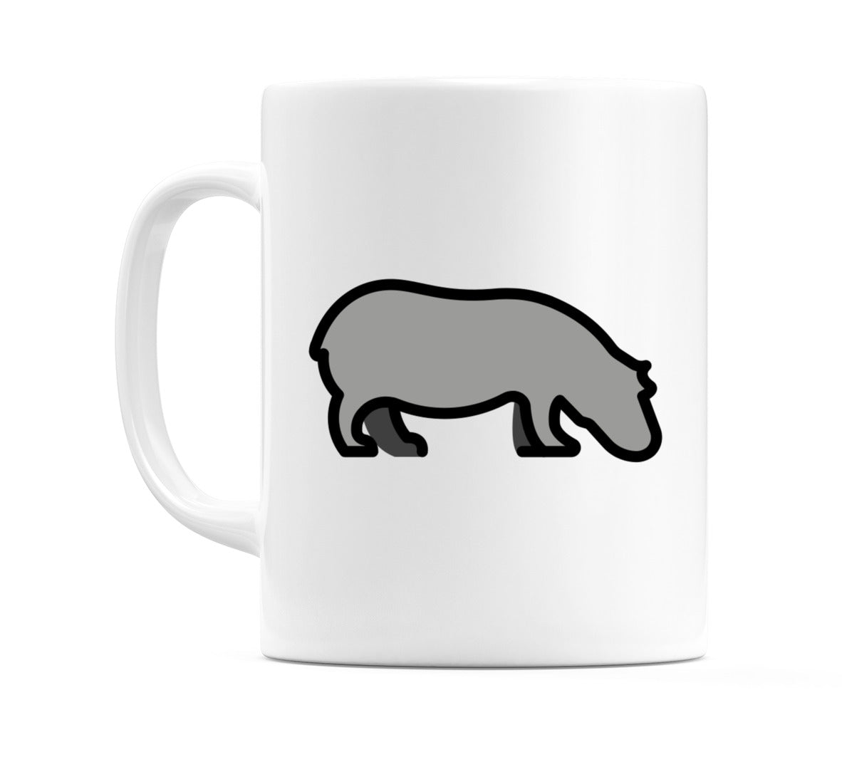 Hippopotamus Emoji Mug