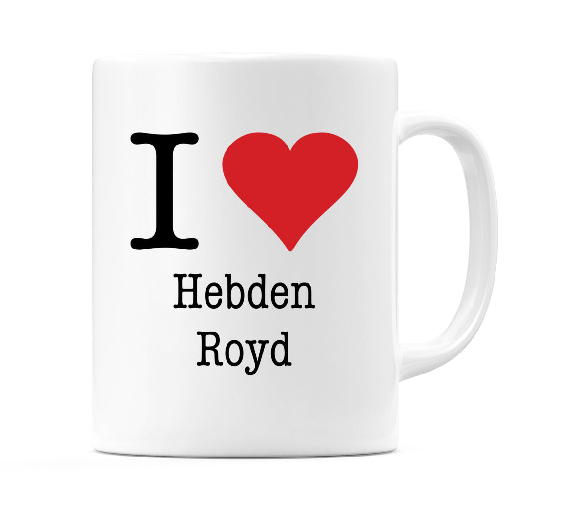I Love Hebden Royd Mug