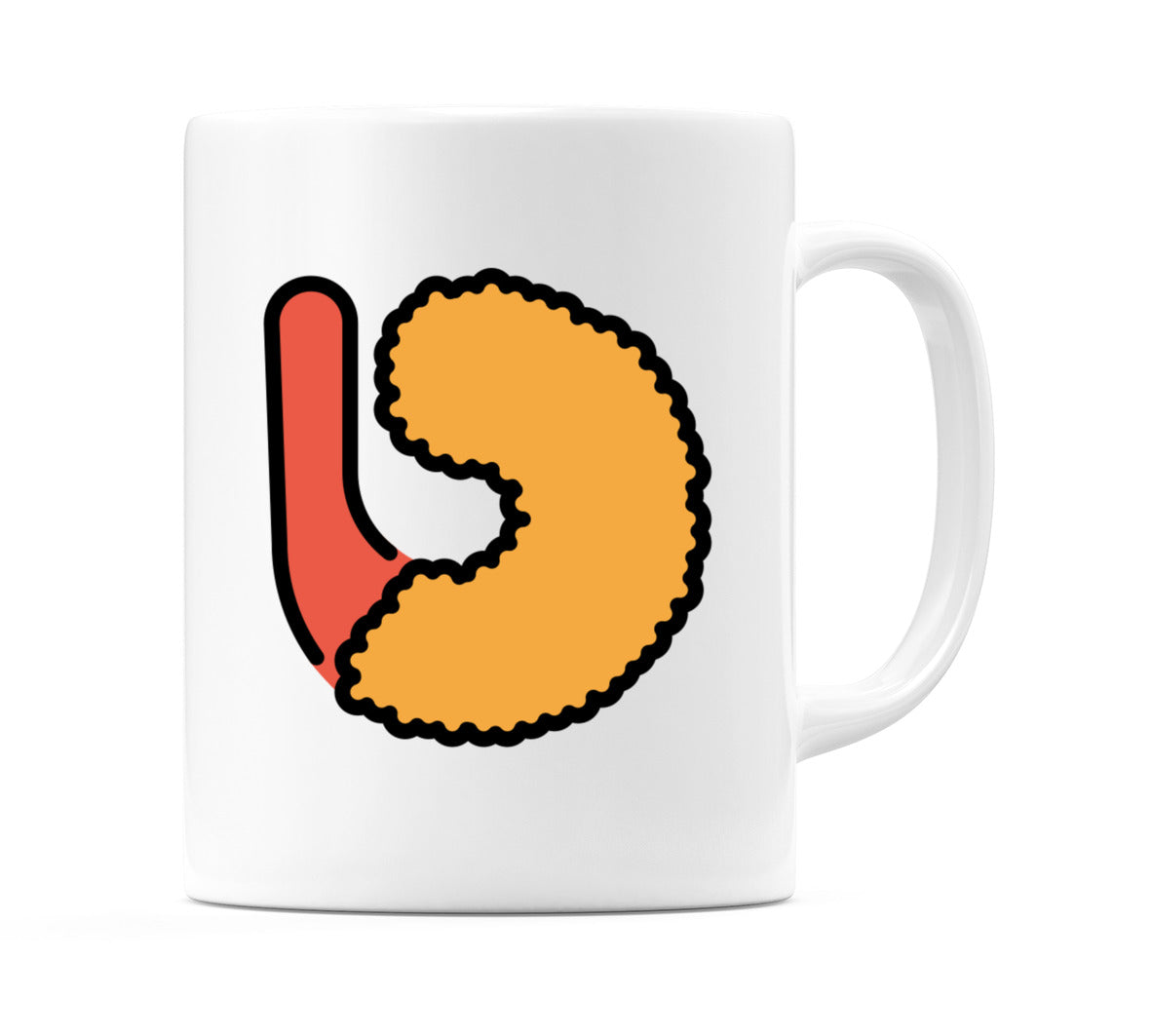 Fried Shrimp Emoji Mug