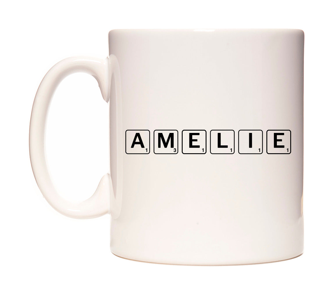 Amelie - Scrabble Themed Mug