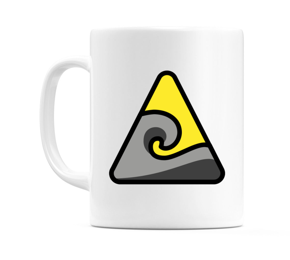 Warning Tsunami Emoji Mug