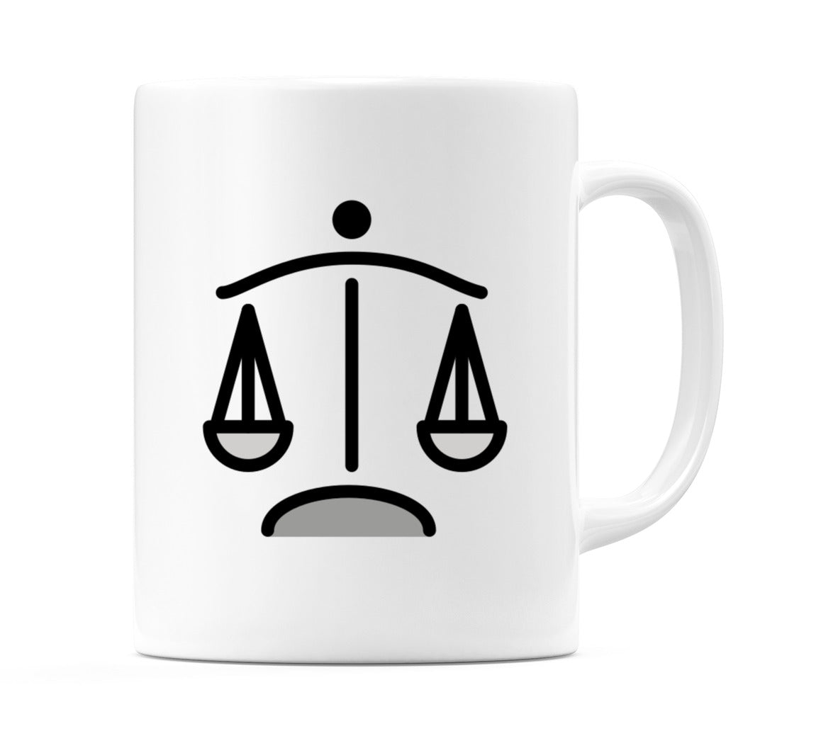 Balance Scale Emoji Mug