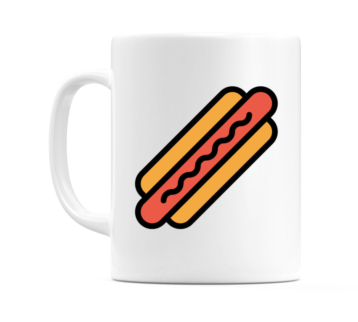 Hot Dog Emoji Mug