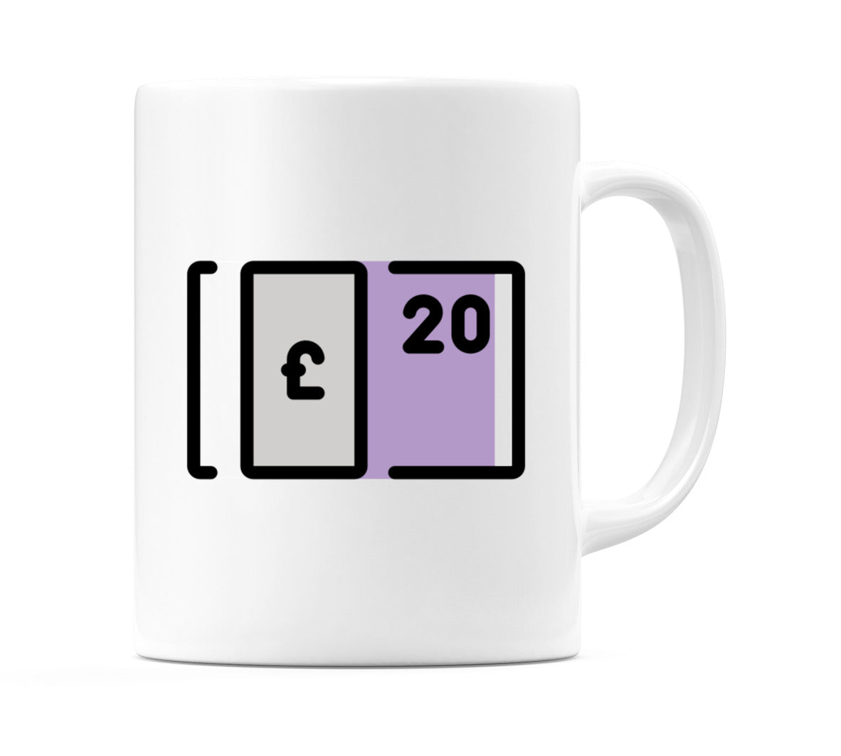 Pound Banknote Emoji Mug