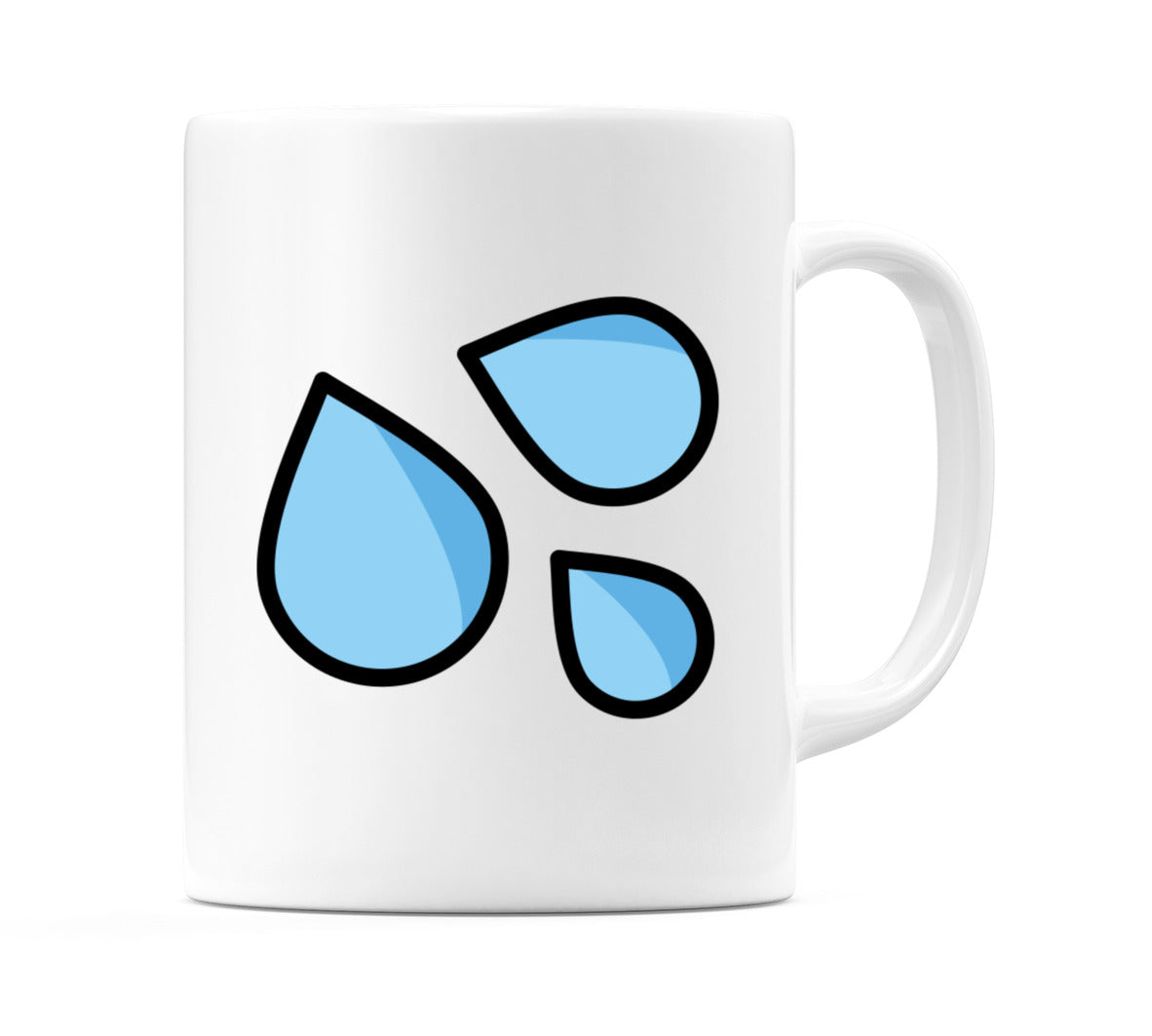 Sweat Droplets Emoji Mug