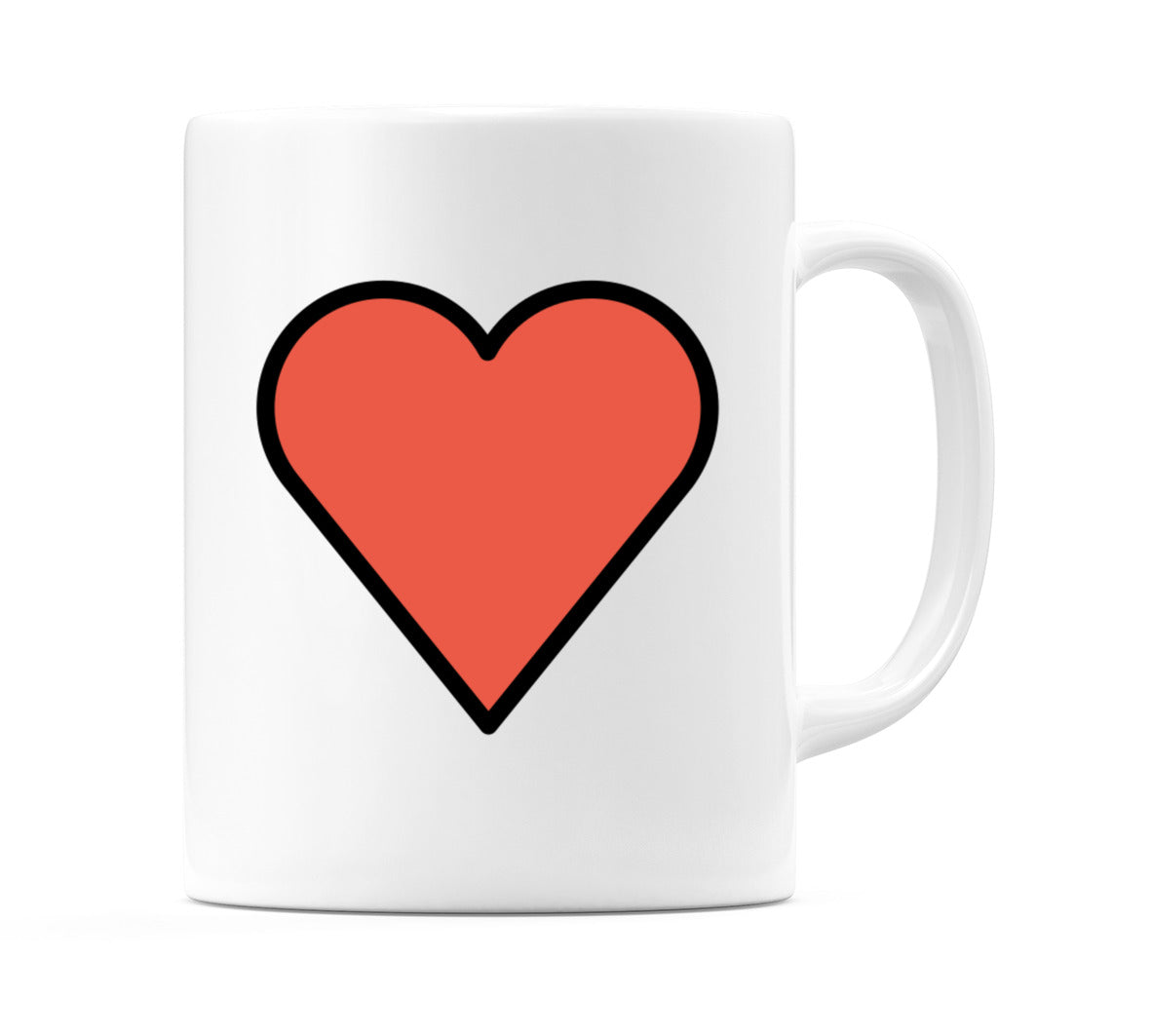 Heart Suit Emoji Mug