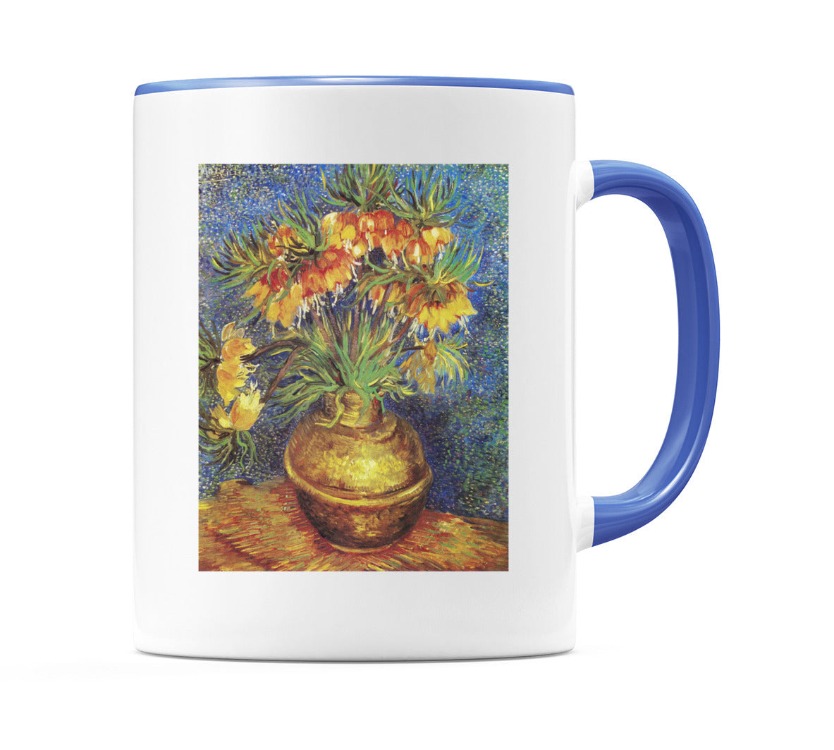 Imperial Fritillaries in a Copper Vase (1887) Mug
