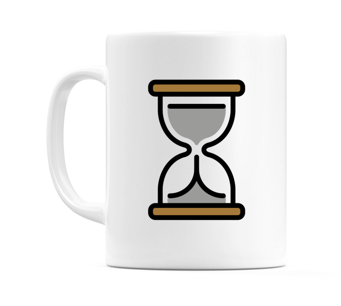 Hourglass Not Done Emoji Mug
