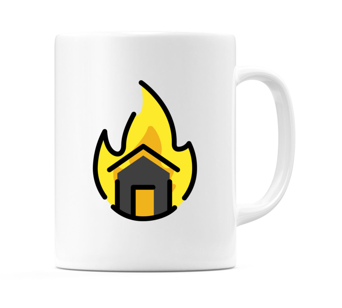 Structural Fire Emoji Mug