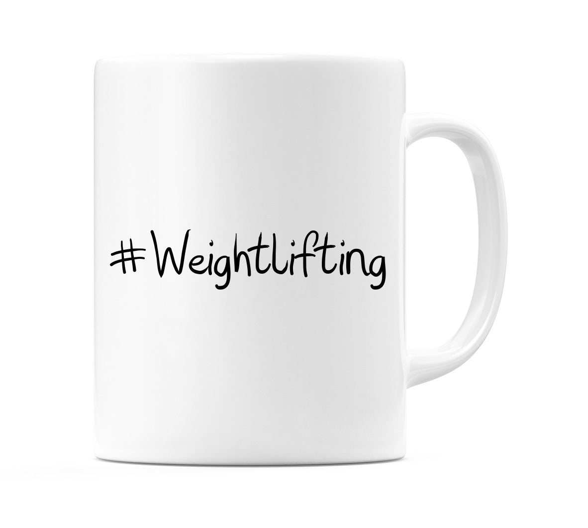 #Weightlifting Mug