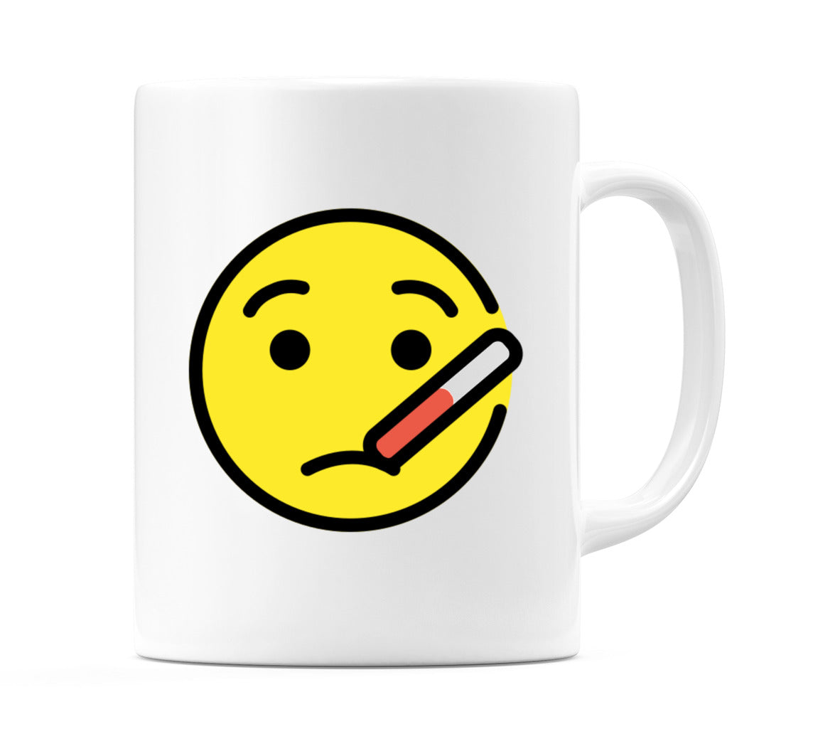 Face With Thermometer Emoji Mug