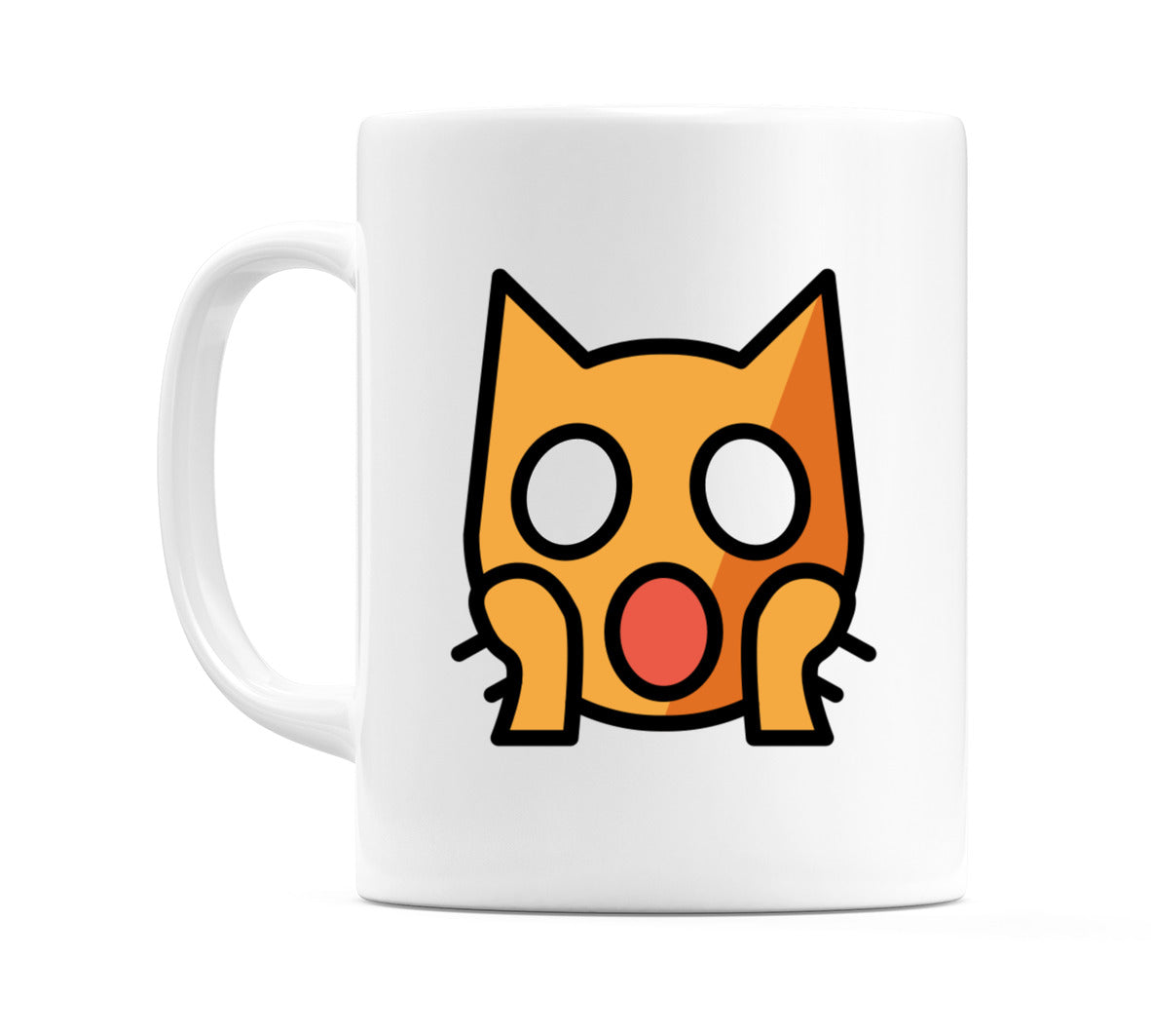 Weary Cat Emoji Mug