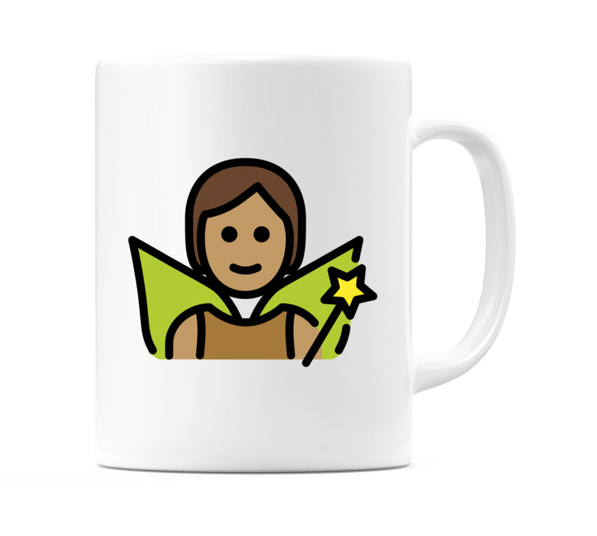 Fairy: Medium Skin Tone Emoji Mug